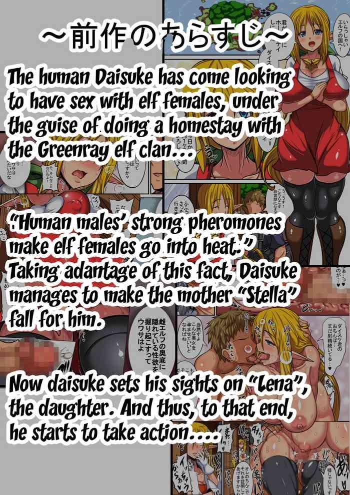 Eng Sub [Haneinu] Elf Oyako to Pakopako Ibunka Kouryuu! ~Lena Hen~ | Having a Culture Exchange With an Elf Mother and Daughter ~Lena Edition~ [English] {Doujins.com}- Original hentai Slut