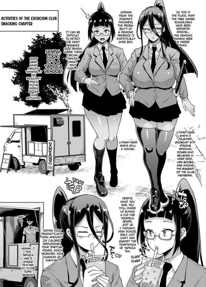 Teitoku hentai Ponytail JK Exorcism Club Part 14 Personality Excretion Chapter- Original hentai Fuck