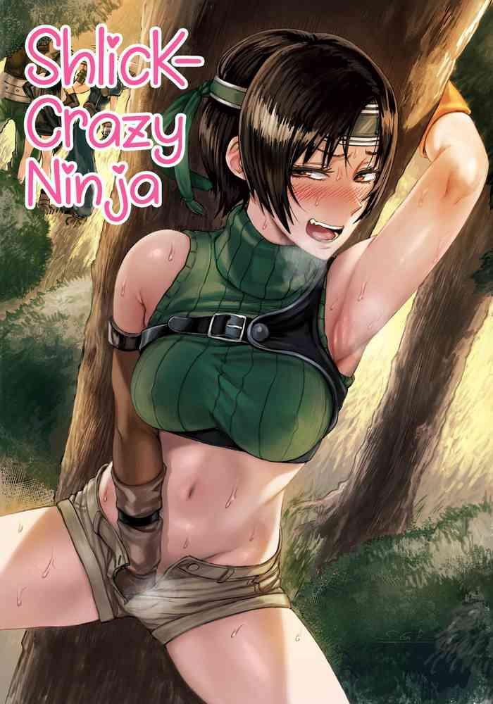 Eng Sub Shinobi no Musume wa Ijiritai Zakari | Shlick-Crazy Ninja- Final fantasy vii hentai Cum Swallowing
