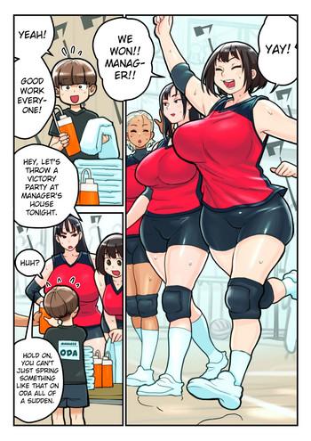 Amateur Volley-bu to Manager Oda | The Volleyball Club and Manager Oda Ass Lover
