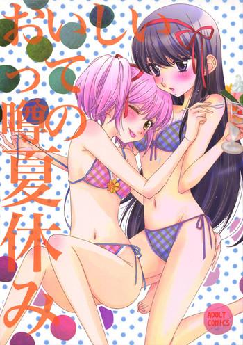 Porn Blow Jobs Oishii tte Uwasa no Natsuyasumi | The Summer Vacation Rumored to be Delicious- Puella magi madoka magica hentai Gay Gloryhole