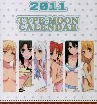 Gay Ass Fucking 2011 Type-Moon Calendar- Fate stay night hentai Tsukihime hentai Italiana