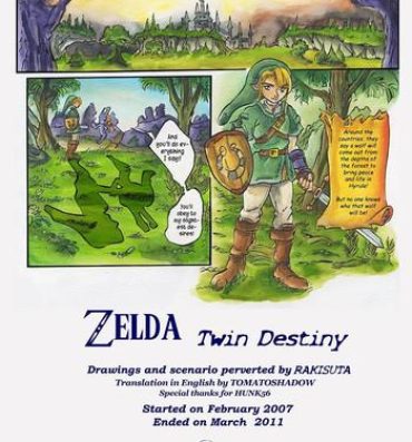 Orgame Zelda Twin Destiny (passage) ENGLISH- The legend of zelda hentai Hunk