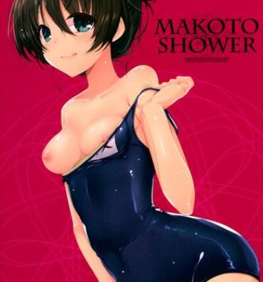 Vecina Makoto Shower- Tokyo 7th sisters hentai Suck